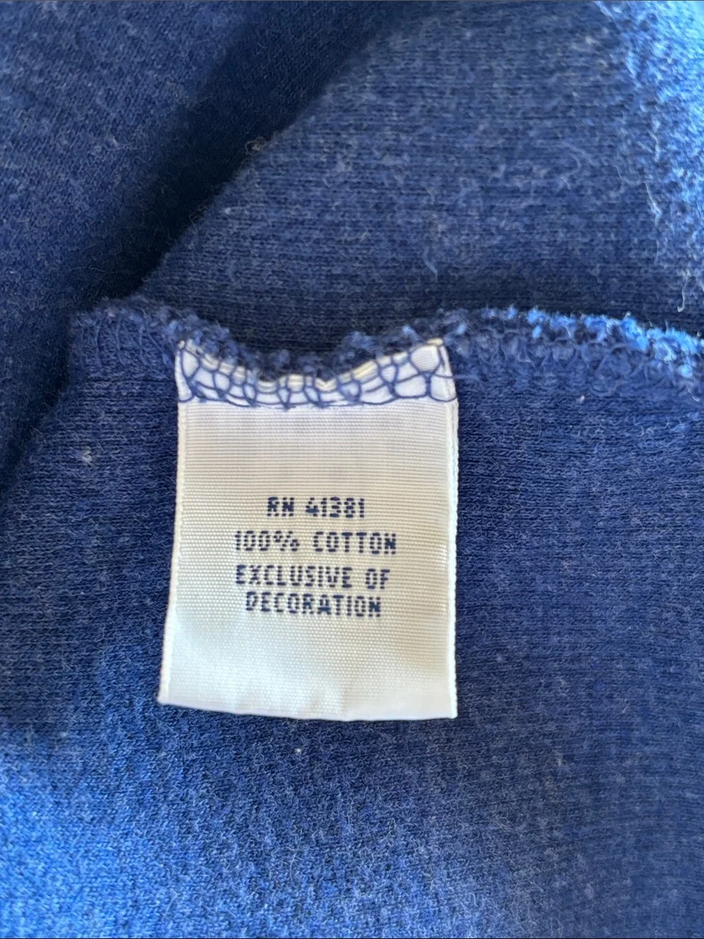 Polo‎ Ralph Lauren Blue Knit Quarter Zip Pullover Pony Logo Sweater Size Large